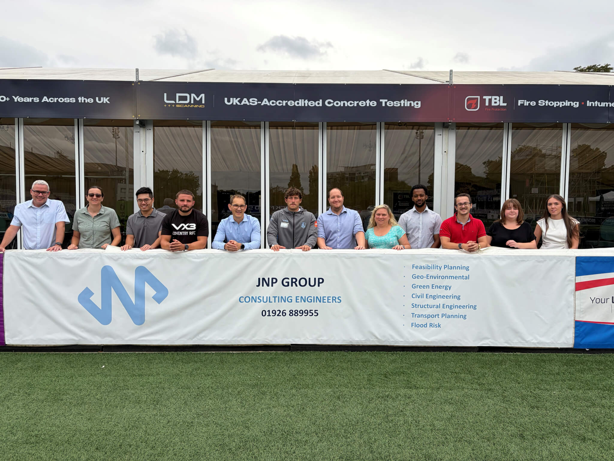 JNP Group sponsor Coventry Rugby player